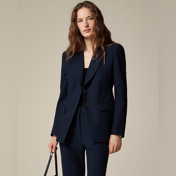 J Crew Madelyn blazer in four-season stretch CC289 - Picture 2 of 5